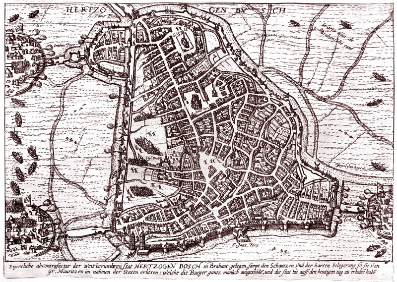 Den Bosch 1605 Hogenberg